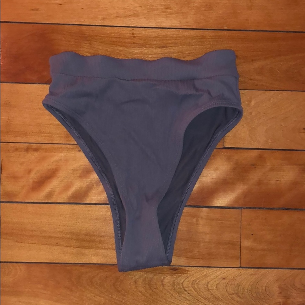 High waisted bikini bottom